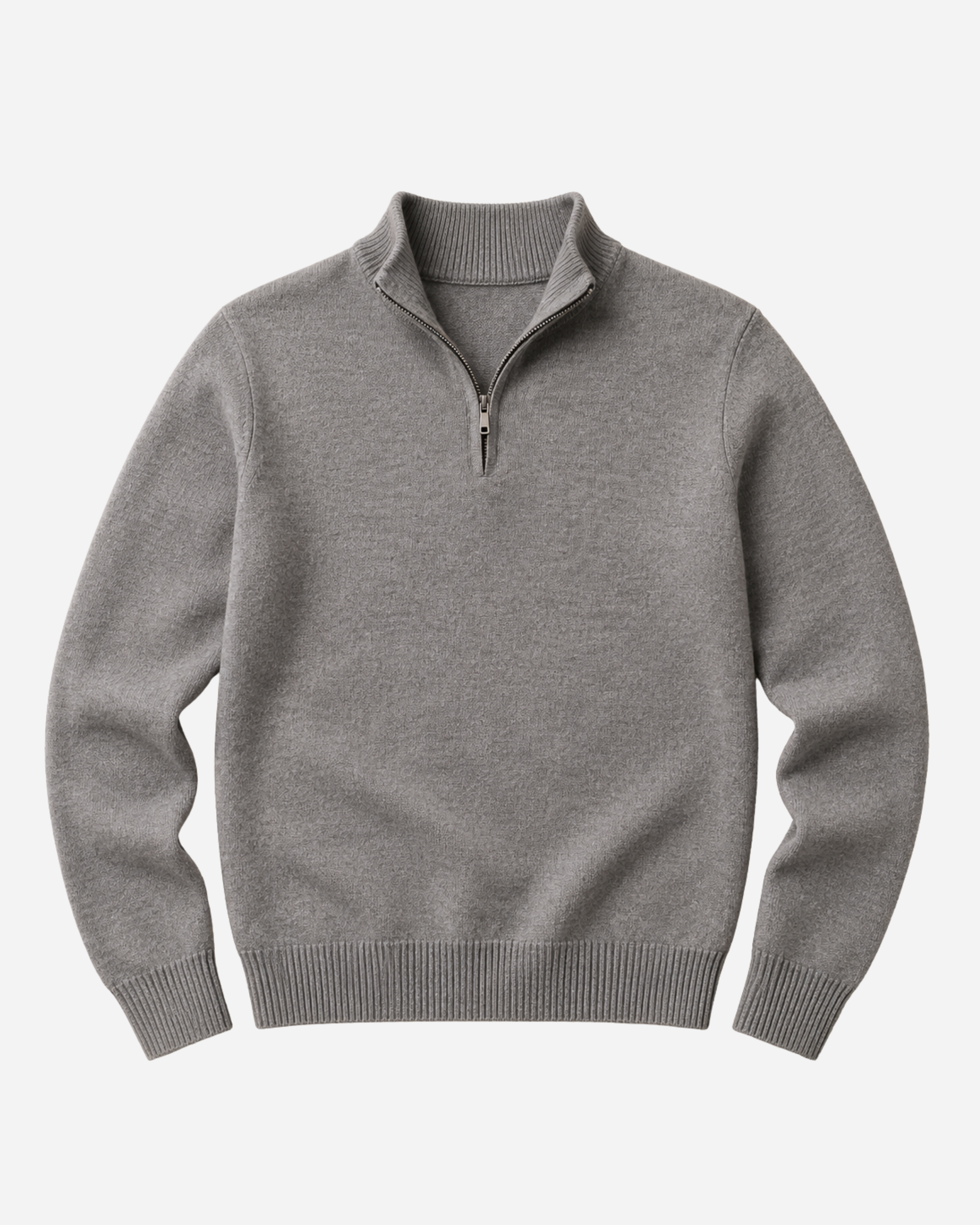 Quarter Half-Zip – Gray