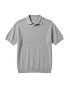 Knit Ribbed T-Shirt