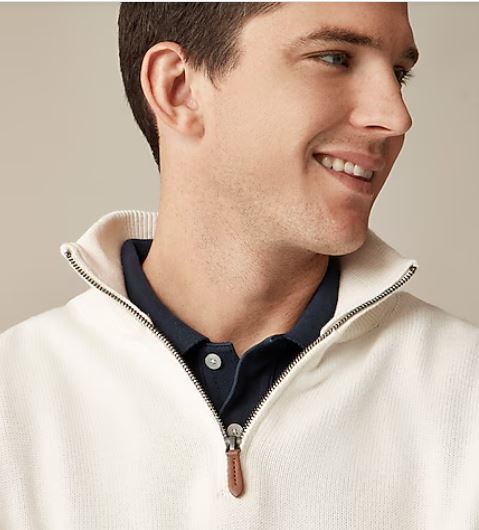 Half-zip Sweater