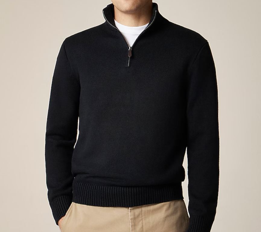 Half-zip Sweater