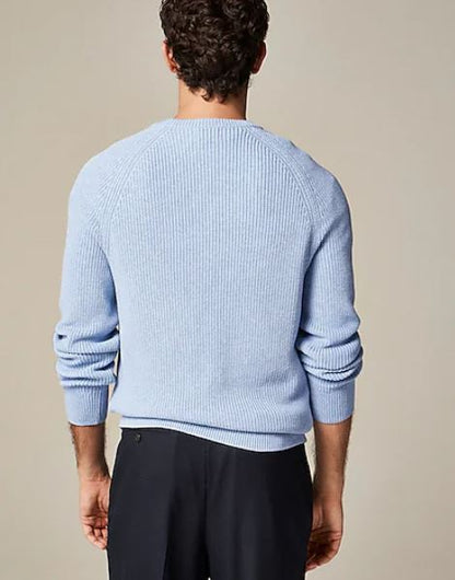Cotton Ribbed Sweater