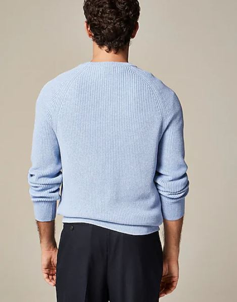 Cotton Ribbed Sweater