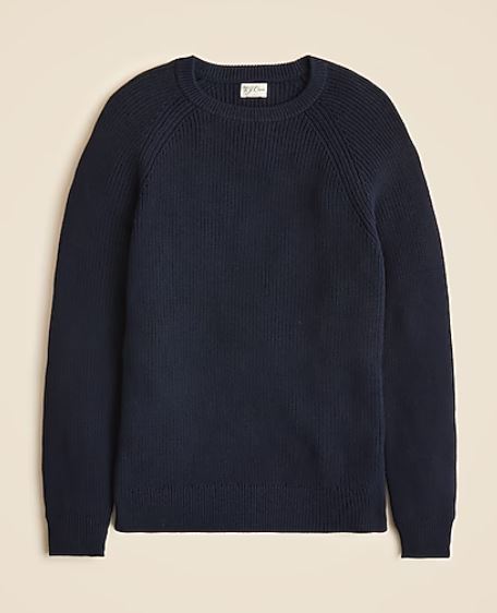 Cotton Ribbed Sweater