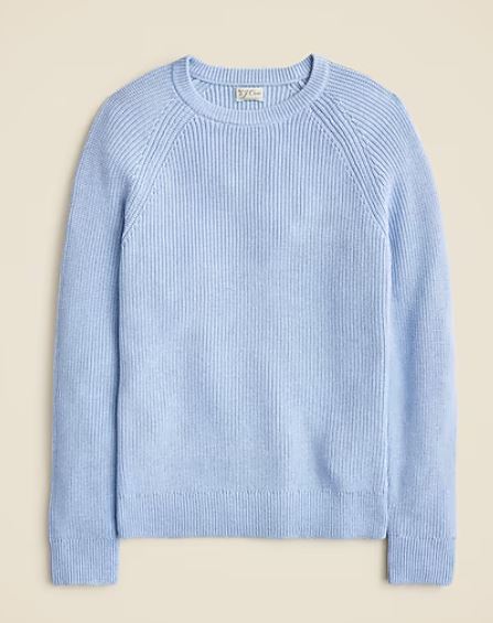 Cotton Ribbed Sweater