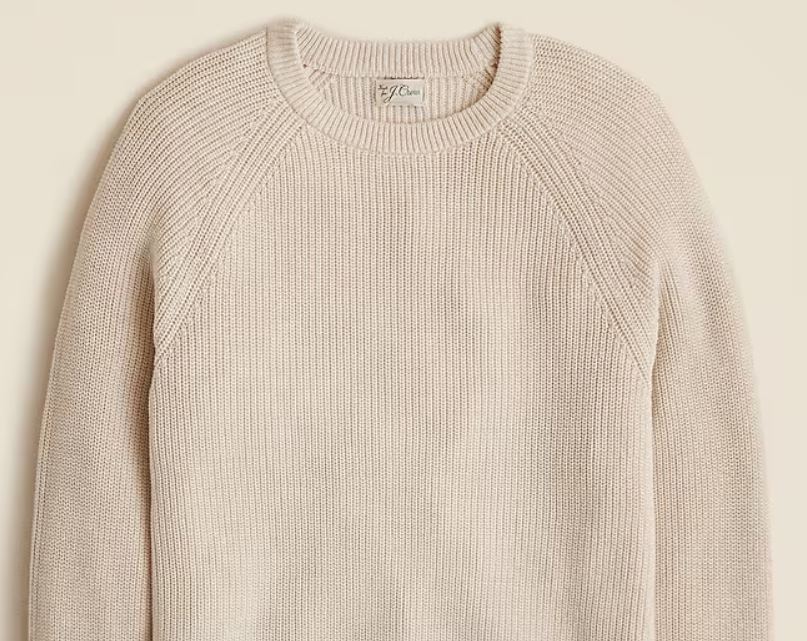 Cotton Ribbed Sweater