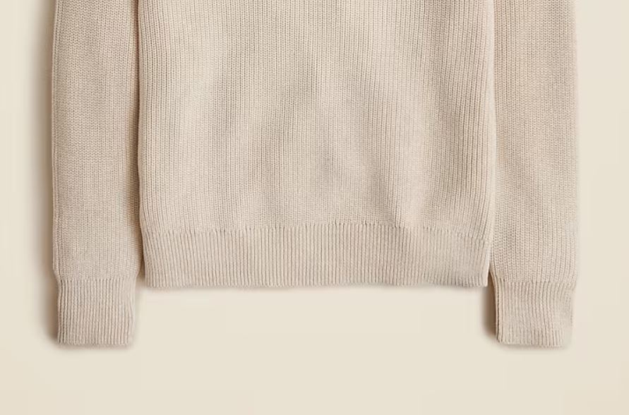 Cotton Ribbed Sweater