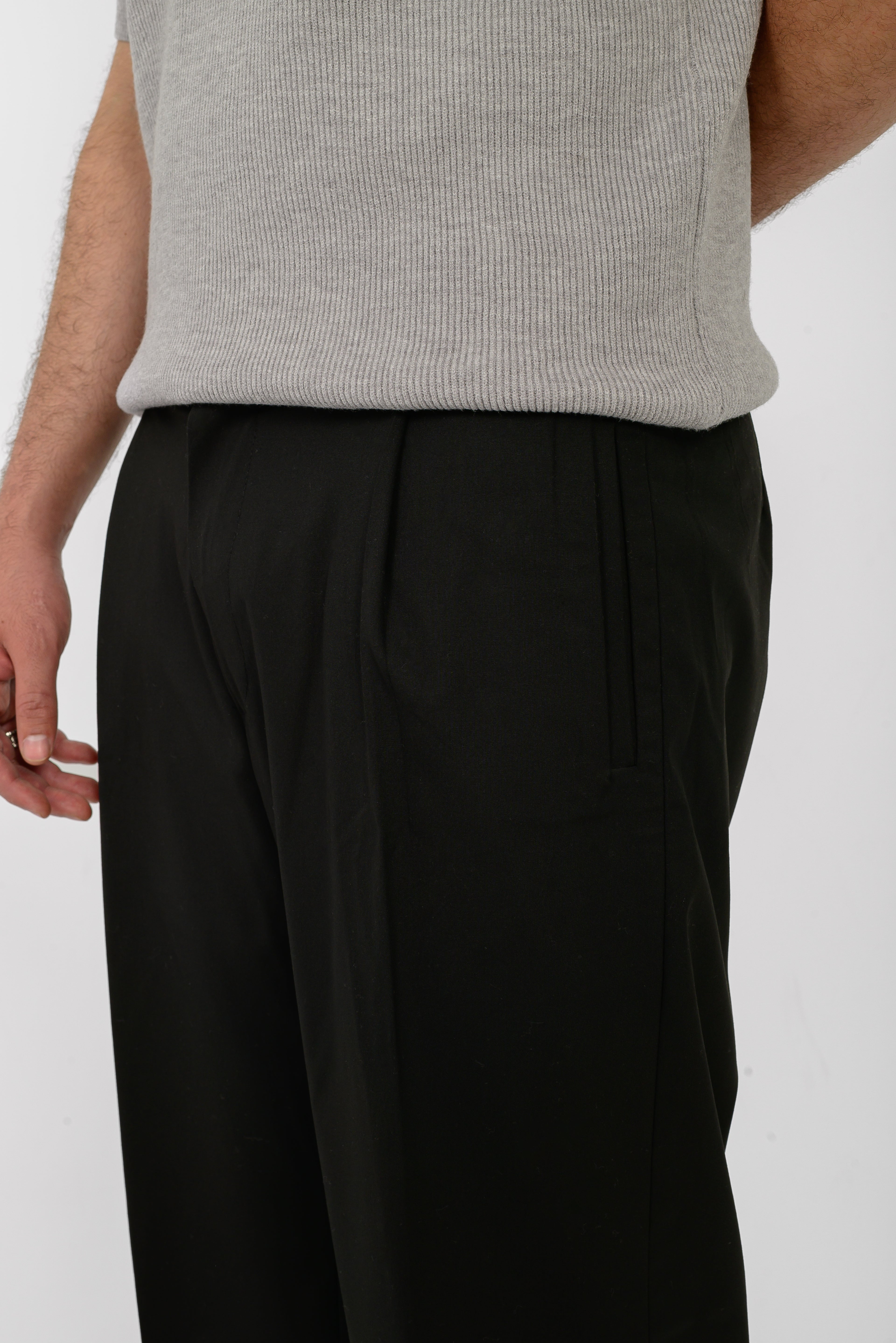 Black Tailored Trousers