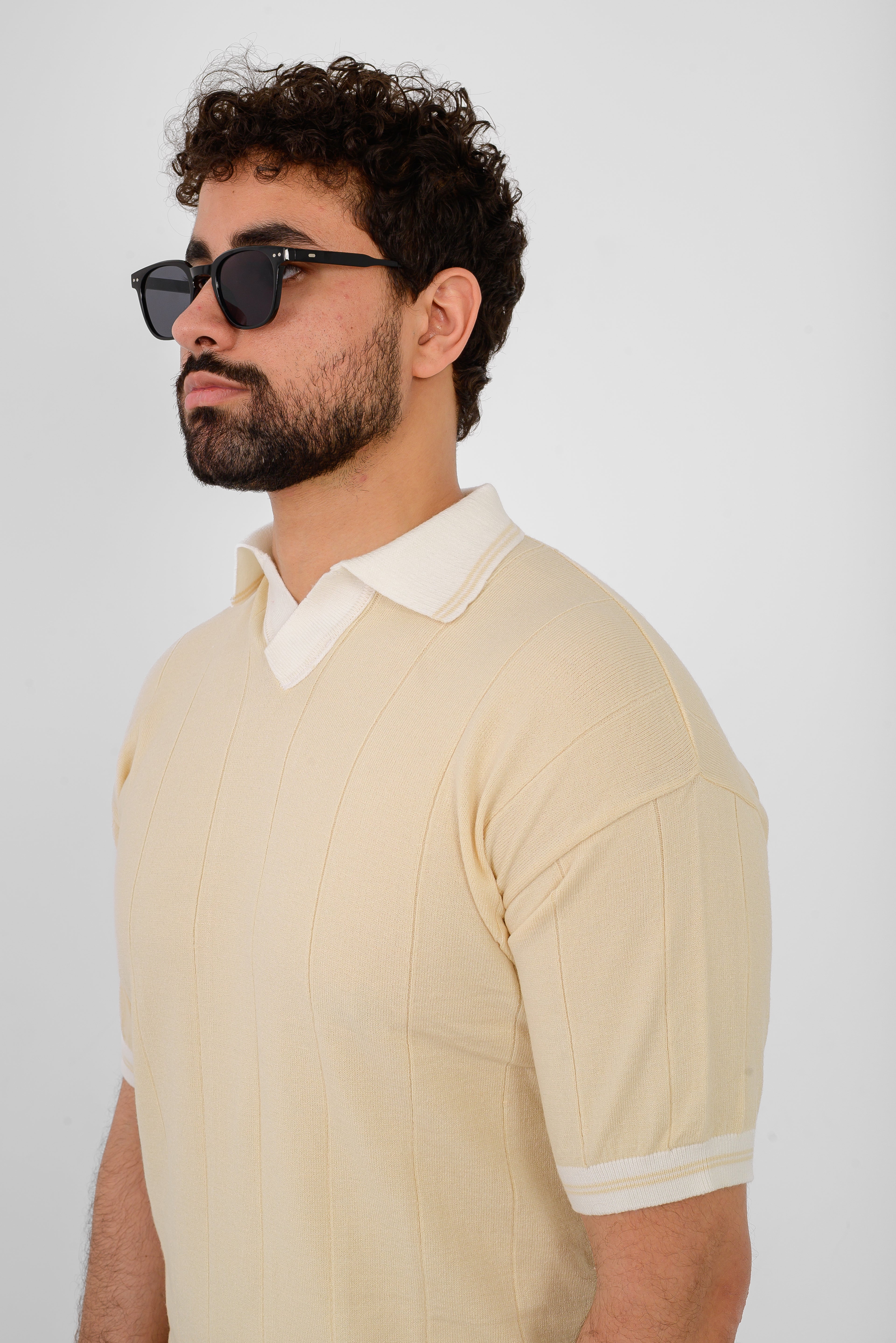 Knit Striped T-Shirt