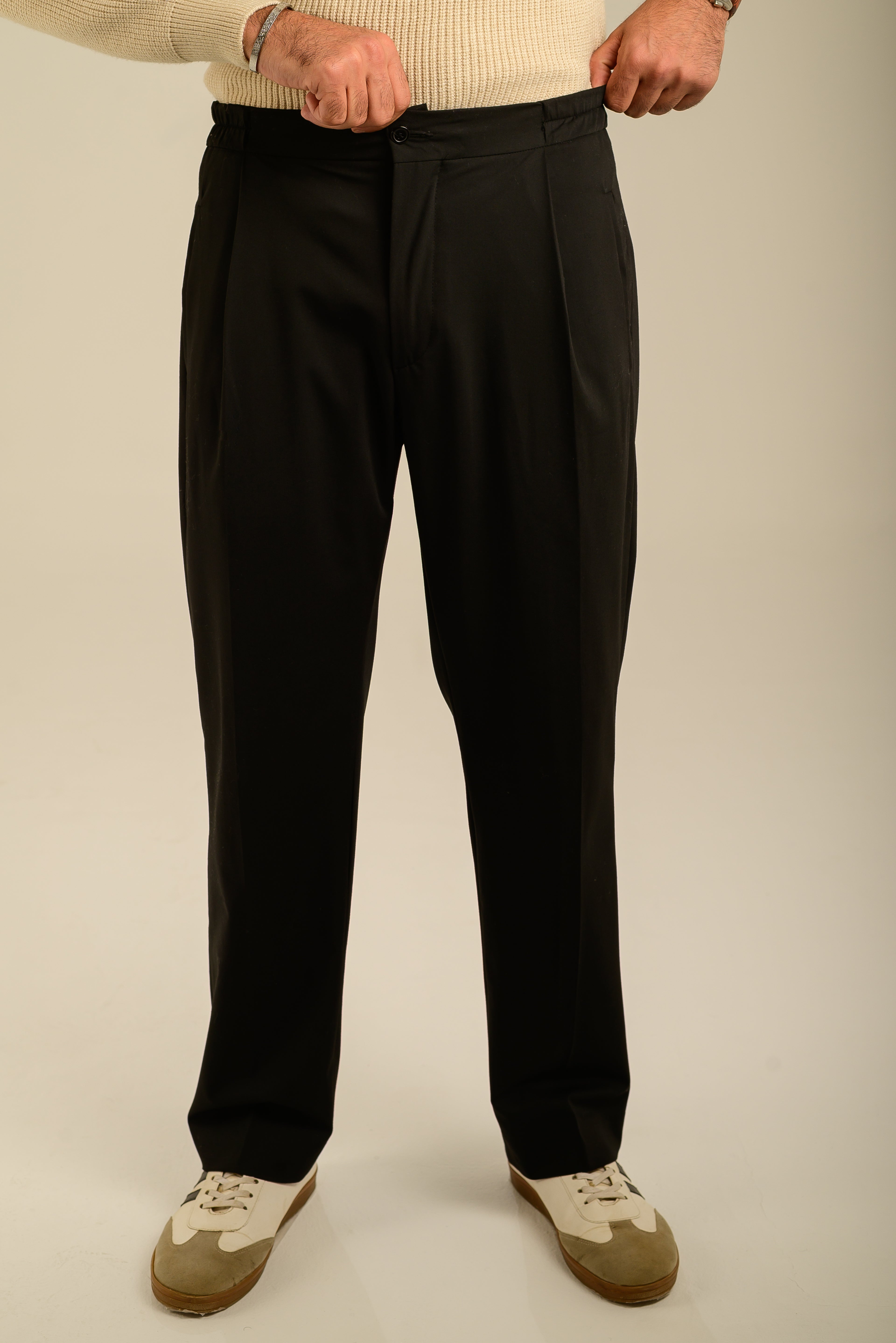 Black Tailored Trousers